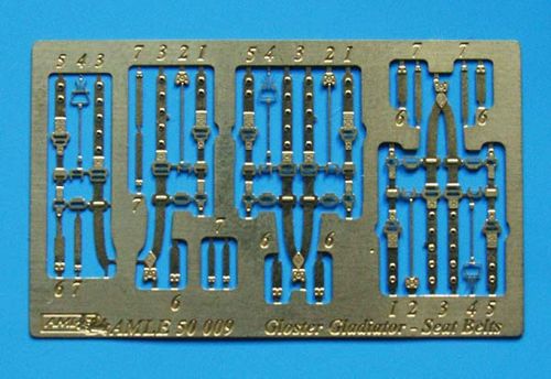 AML AMLE5009 1:48 Gloster Gladiator Mk.I/Mk.II/Mk.II/J8 seatbelts RAF WWII