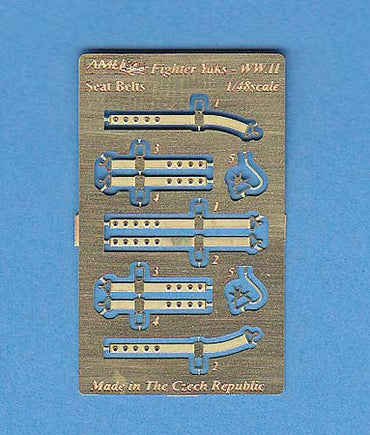 AML AMLE5012 1:48 Yakovlev Yak-1B/Yak-2/Yak-3/Yak-4/Yak-9DD fighter seatbelts