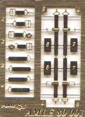 AML AMLE8001 1:72 seatbelts
