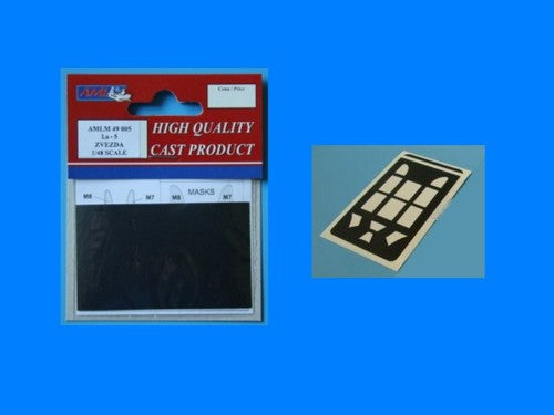 AML AMLM49005 1:48 Lavochkin La-5 canopy frame paint mask