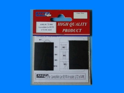 AML AMLM73001 1:72 Lavochkin La-5F/La-FN canopy frame paint mask
