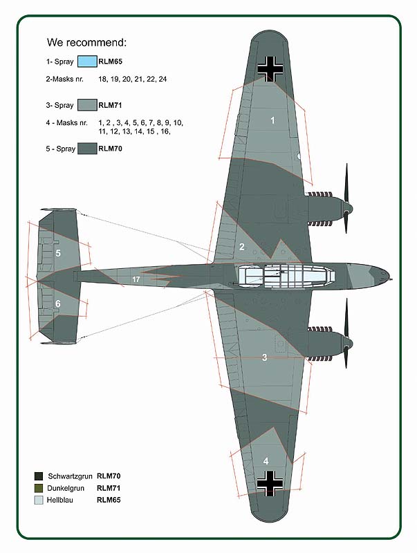 AML AMLM73044 1:72 Messerschmitt Bf-110 B