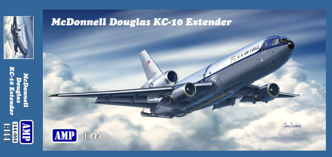 AMP AMP144004 1:144 McDonnell-Douglas KC-10 Extender