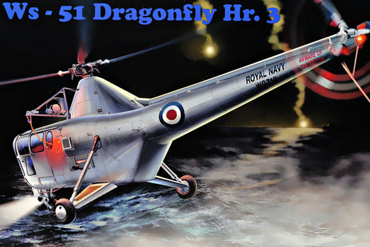AMP 48004 Westland WS-51 Dragonfly HR.3 Model Kit 1:48