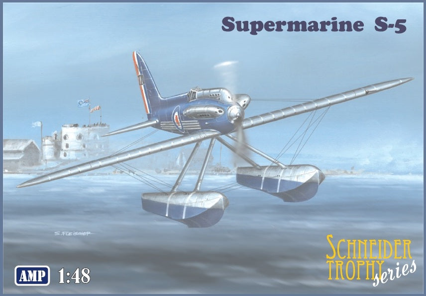 AMP AMP48009 1:48 Supermarine S-5 floatplane Schneider Trophy Series Racer