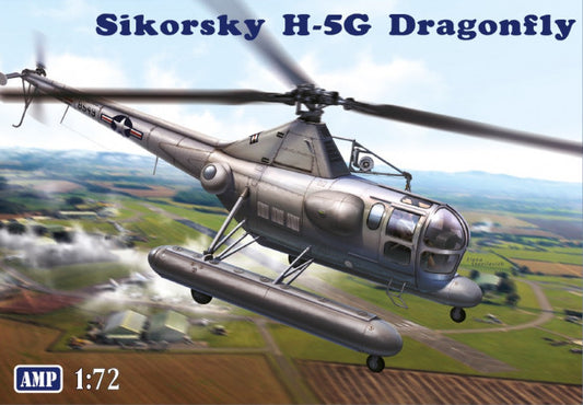 AMP AMP72008 1:72 Sikorsky H-5G Dragonfly on floats