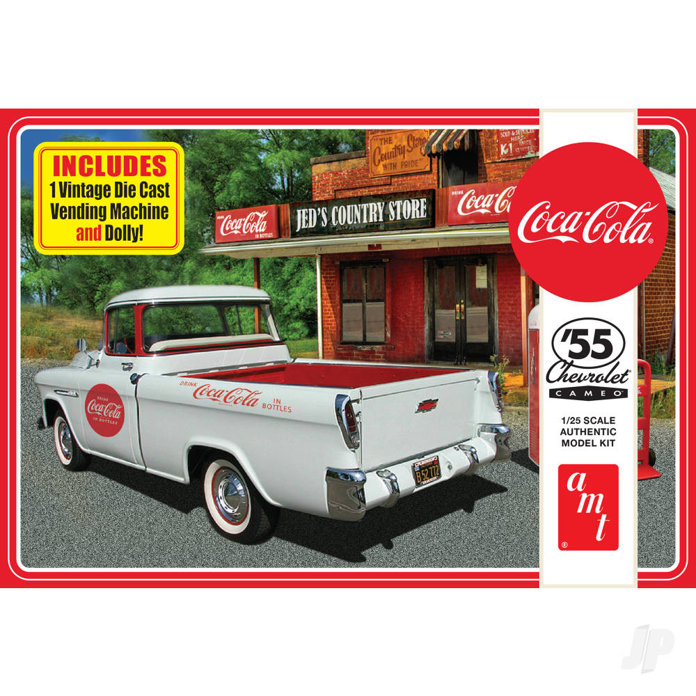 AMT 1094 1955 Chevy Cameo Pickup (Coca-Cola) 1:25 Model Kit