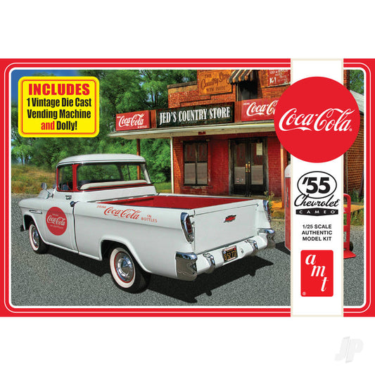 AMT 1094 1955 Chevy Cameo Pickup (Coca-Cola) 1:25 Model Kit