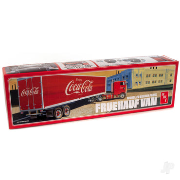 AMT 1109 Fruehauf Beaded Van Semi Trailer (Coca-Cola) 1:25 Model Kit