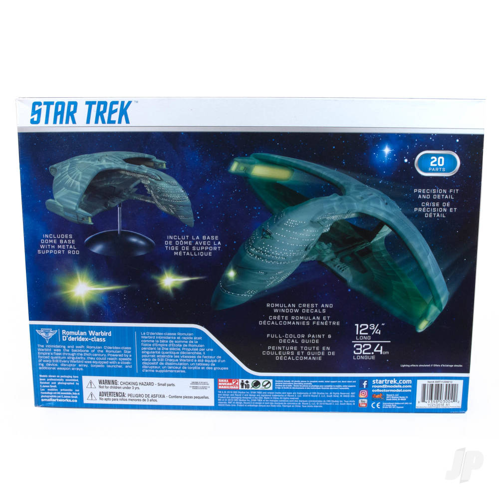 AMT 1125 Star Trek Romulan Warbird 2T 1:3200 Model Kit