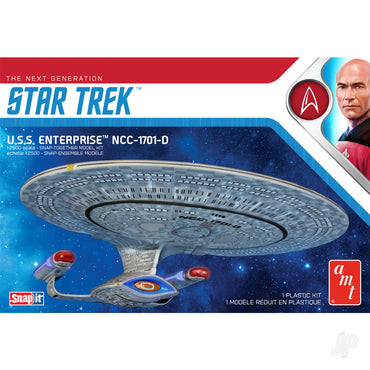 AMT 1126 Star Trek U.S.S. Enterprise-D (Snap) 2T 1:2500 Model Kit