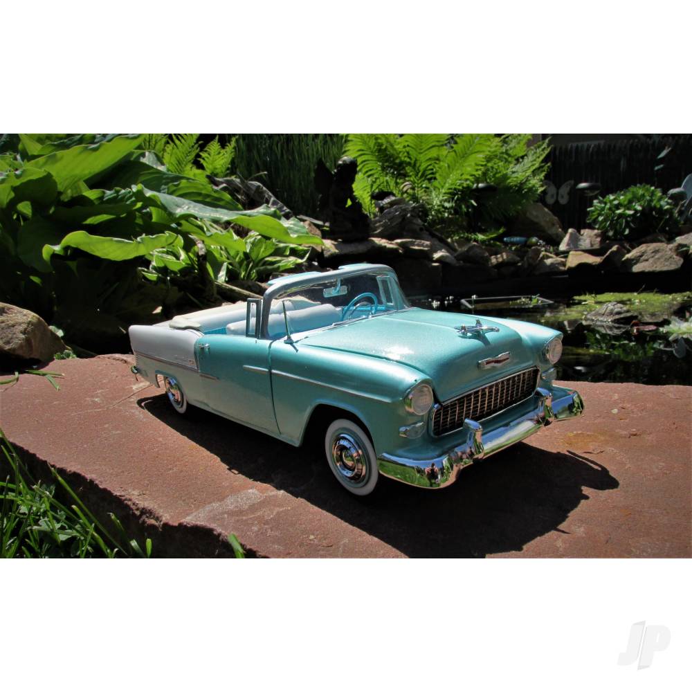AMT 1134 1955 Chevy Bel Air Convertible 1:16 Plastic Model Kit