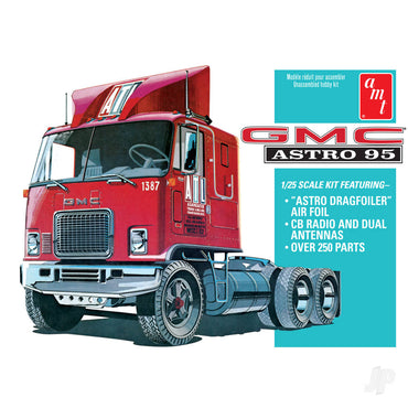 AMT 1140 GMC Astro 95 Semi Tractor 1:25 Model Kit
