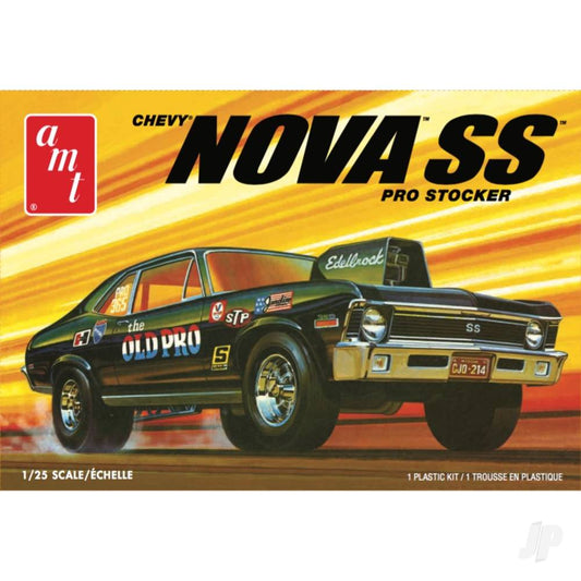 AMT 1142 1972 Chevy Nova SS "Old Pro" 2T 1:25 Model Kit