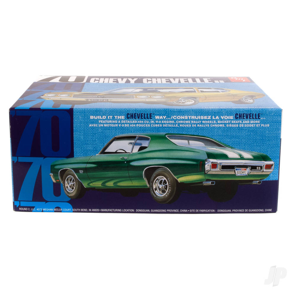 AMT 1143 1970 Chevy Chevelle SS 2T 1:25 Model Kit
