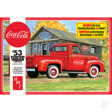 AMT 1144 1953 Ford Pickup (Coca-Cola) 2T 1:25 Model Kit