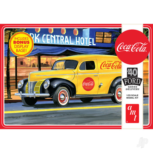 AMT 1161 1940 Ford Sedan Delivery (Coca-Cola) 1:25 Model Kit