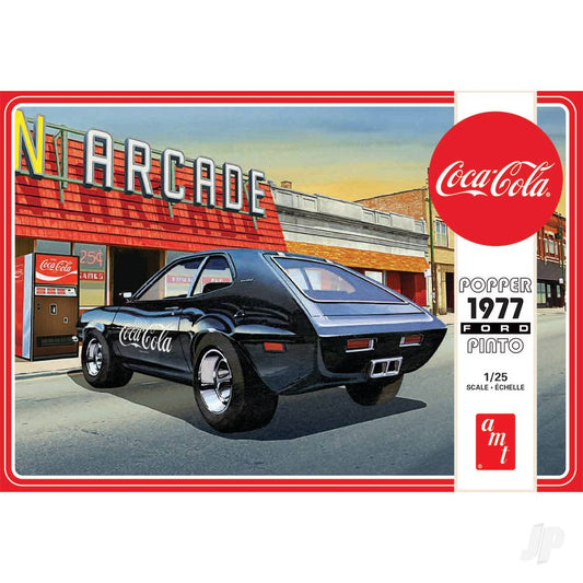 AMT 1166 Popper 1977 Ford Pinto w/Coke Machine (Coca-Cola) 2T 1:25 Model Kit