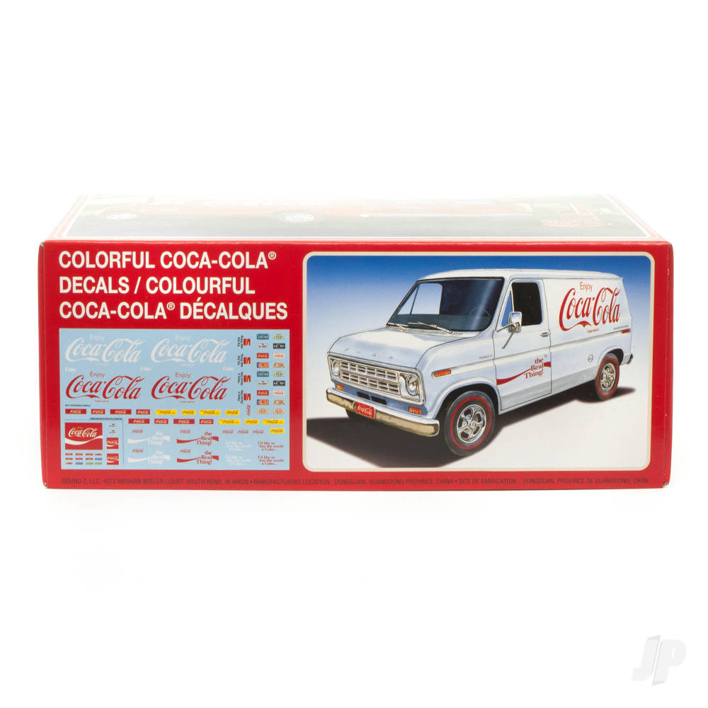 AMT 1173 1977 Ford Van w/Vending Machine (Coca-Cola) 2T 1:25 Model Kit
