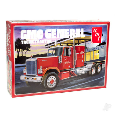 AMT 1179 1976 GMC General Semi Tractor Coca-Cola 1:25 Model Kit