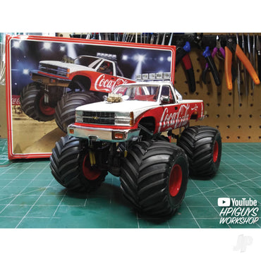 AMT 1184 1988 Chevy Silverado Monster Truck (Coca-Cola) 1:25 Model Kit