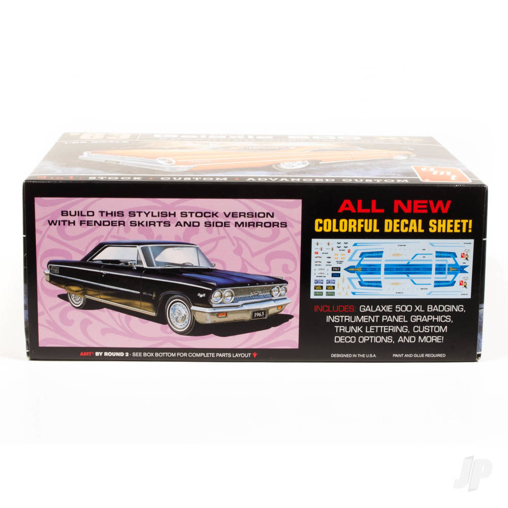 AMT 1186 1963 Ford Galaxie 1:25 Model Kit