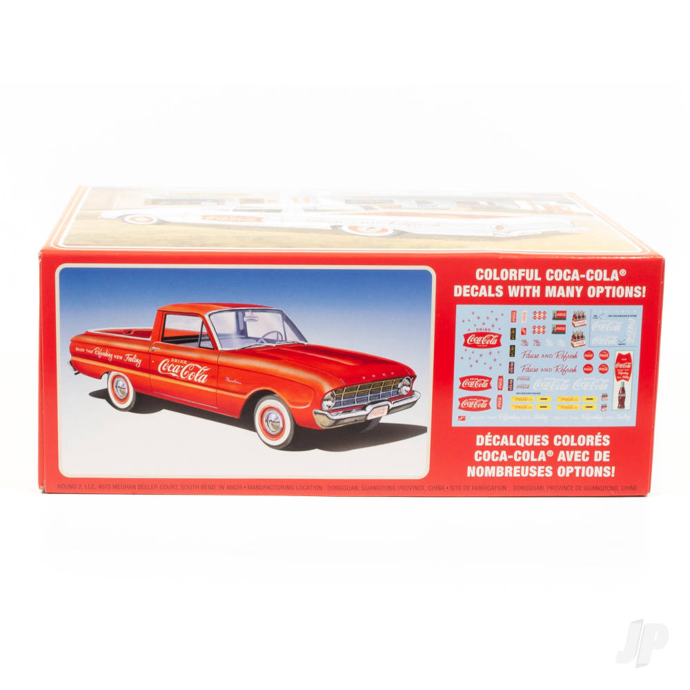 AMT 1189 1960 Ford Ranchero w/Coke Chest (Coca-Cola) 2T 1:25 Model Kit