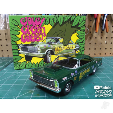 AMT 1192 1965 Ford Galaxie Jolly Green Gasser 1:25 Model Kit