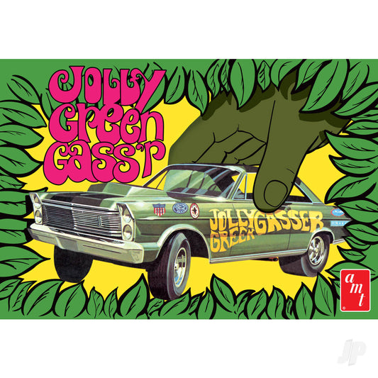 AMT 1192 1965 Ford Galaxie Jolly Green Gasser 1:25 Model Kit