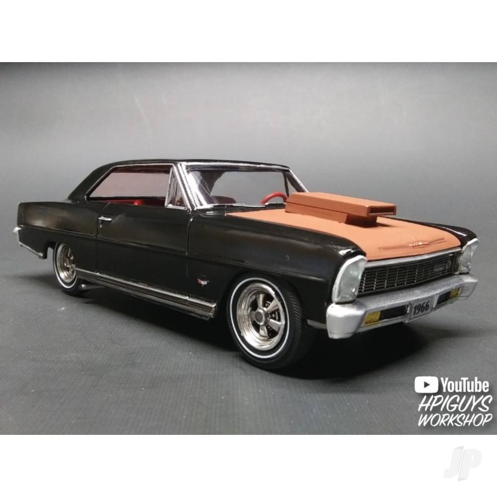 AMT 1198 1966 Chevy Nova SS 2T 1:25 Model Kit