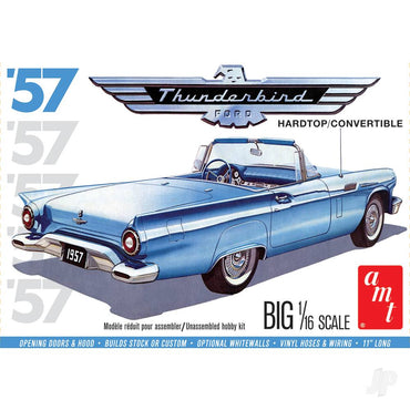 AMT 1206 1957 Ford Thunderbird 2T 1:16 Model Kit