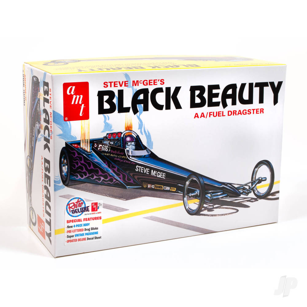 AMT 1214 Steve McGee Black Beauty Wedge Dragster 1:25 Model Kit