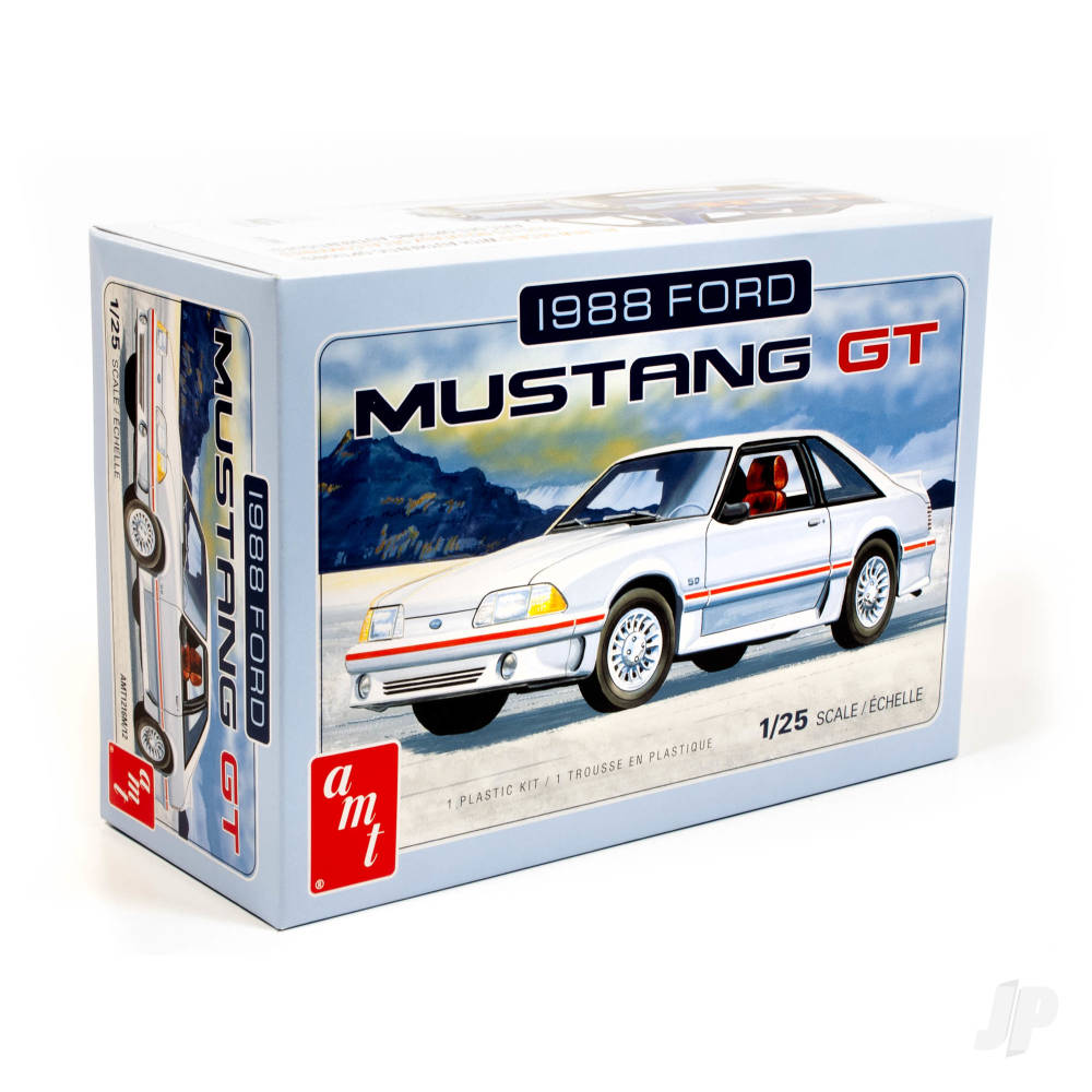 AMT 1216 1988 Ford Mustang 2T 1:25 Plastic Model Kit