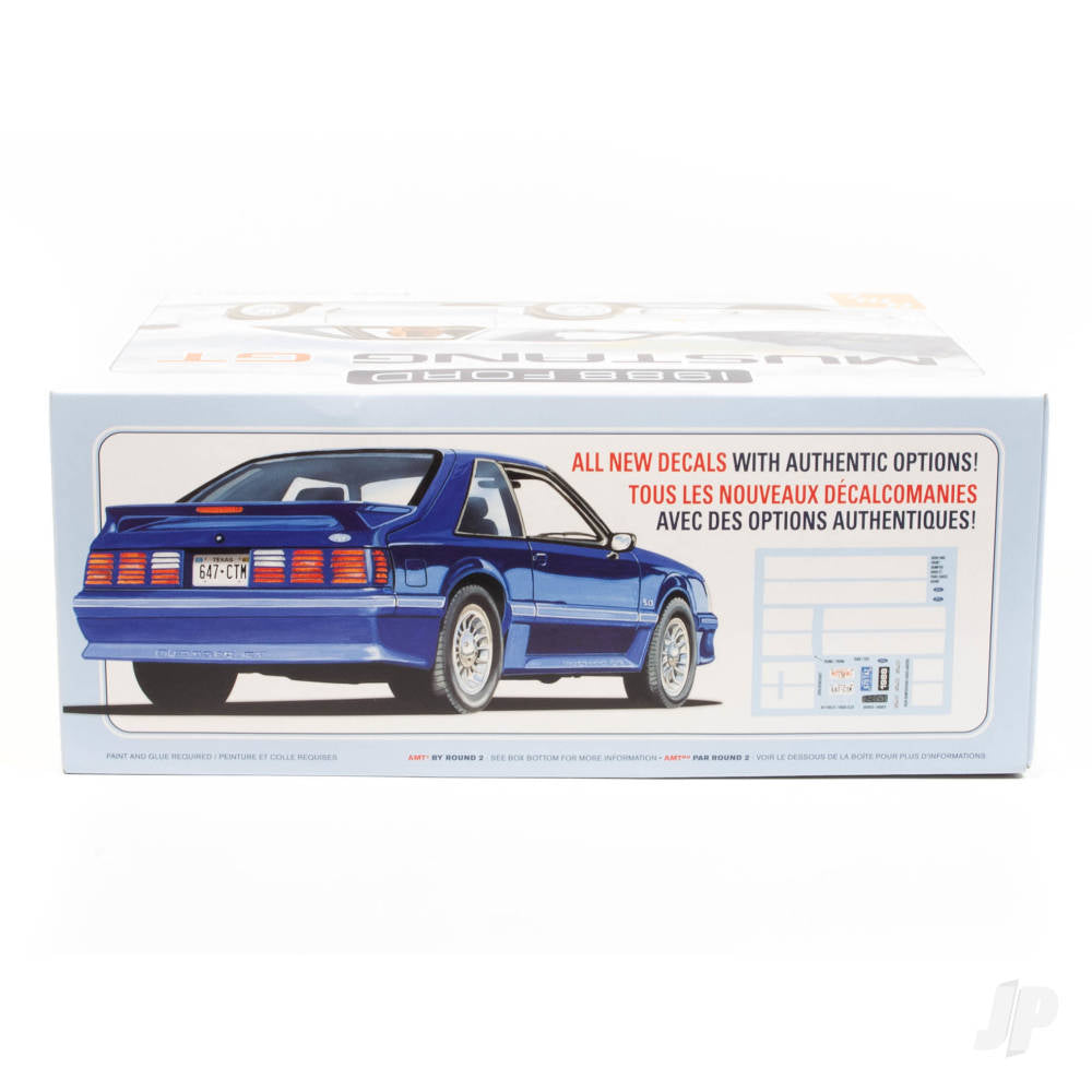 AMT 1216 1988 Ford Mustang 2T 1:25 Plastic Model Kit