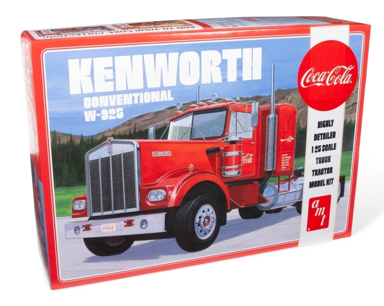 AMT AMT1286 1:25 Kenworth 925 Tractor Coca-Cola
