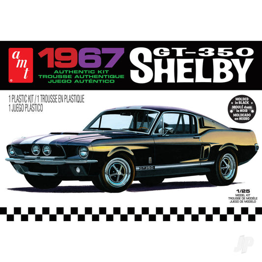 AMT 834 1967 Shelby GT350 - Black 1:25 Model Kit