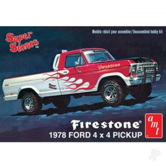 AMT 1978 Ford Pickup "Firestone Super Stones" 858 1:25 Model Kit