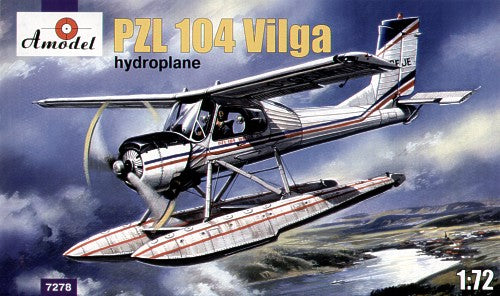 A-Model AMU7278 1:72 PZL 104 'Wilga' with floats