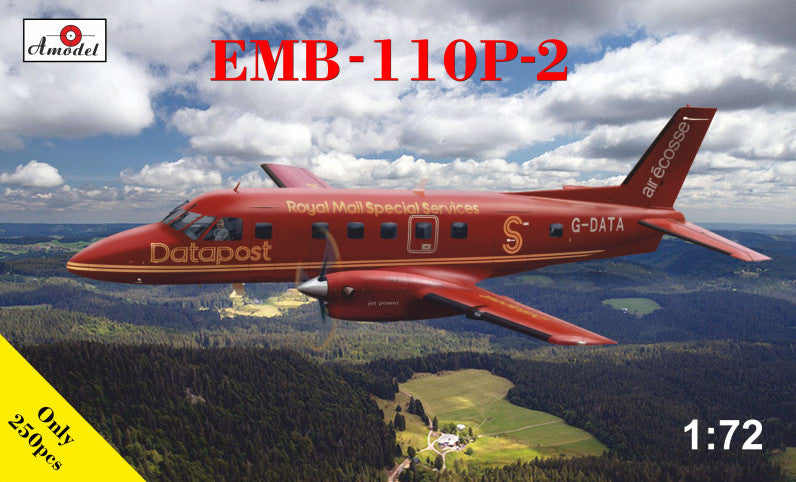 A-Model 72387 Embraer EMB-110P-2 Bandeirante Royal Mail/Ecosse 1:72