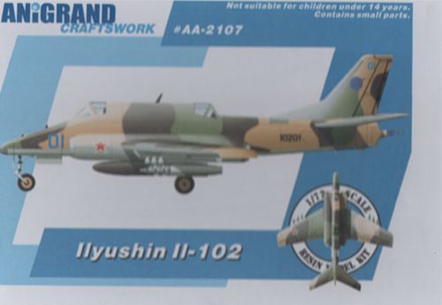 Anigrand 2107 Ilyushin Il-102 Ground Attacker 1:72