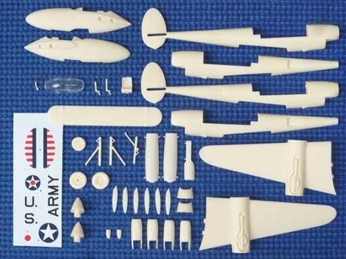 Anigrand Craftswork ANIG2109 1:72 Lockheed XP-49 Successor to the P-38 Lightning