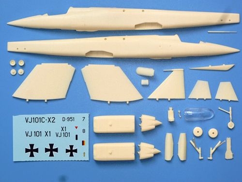 Anigrand Craftswork ANIG2110 1:72 EWR VJ-101C German tilt-jet VTOL