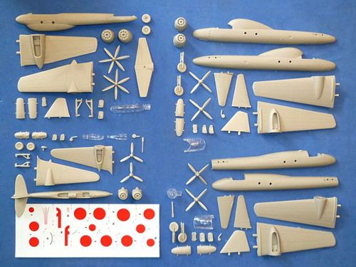 Anigrand 3009 Japanese Experimental Defensive Aircraft Set 2 1:144