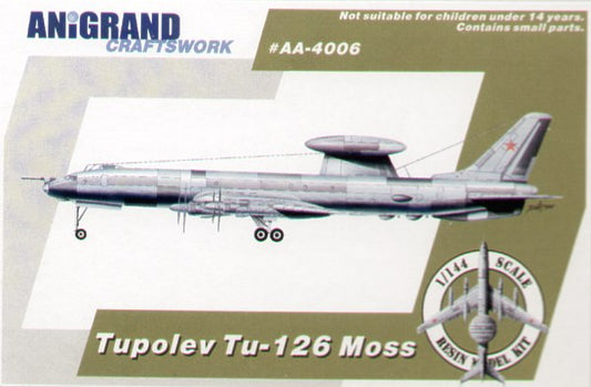 Anigrand Craftswork ANIG4006 1:144 Tupolev Tu-126 Moss AWACS