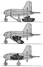 Anigrand 4008 Messerschmitt Me P.08-01 Flying-wing Bomber 1:144