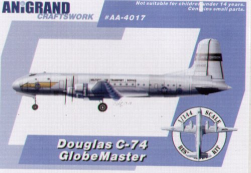 Anigrand 4017 Douglas C-74 GlobeMaster + F-84B/R-5A/XF5U-1 1:144