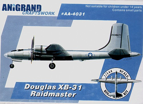 Anigrand Craftswork ANIG4031 1:144 Douglas XB-31 Raidmaster