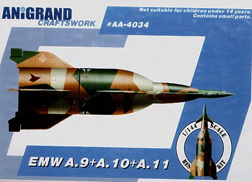 Anigrand Craftswork ANIG4034 1:144 EMW A-9/A-10/A-11 Luftwaffe ballistic missile