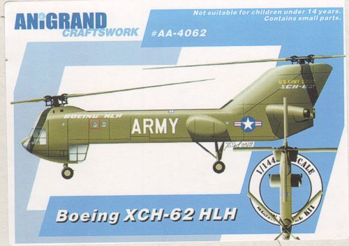 Anigrand Craftswork ANIG4062 1:144 XCH-62 HLH Heavy lift helicopter program