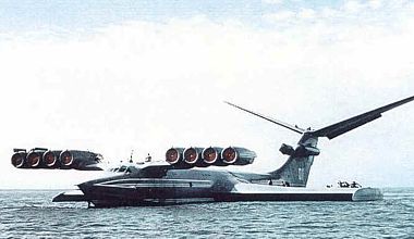 Anigrand Craftswork ANIG4066 1:144 Alexejev KM Ekranoplan Caspian Sea monster
